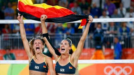 Laura Ludwig und Kira Walkenhorst waren ein eingespieltes Duo