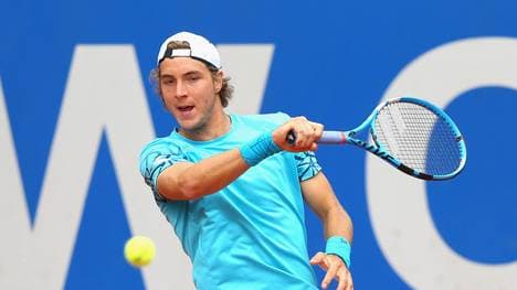 Jan-Lennard Struff setzte sich im deutsch-deutschen Duell durch