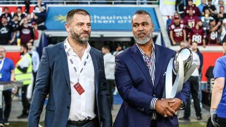 Zeljko Karajica (l.) und Patrick Esume hatten die ELF einst gegründet