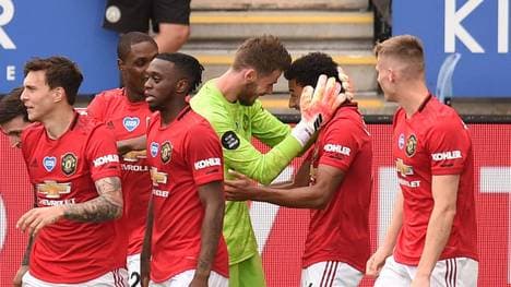 Jesse Lingard (2. v. r.) von Manchester United wurde bei Borussia Mönchengladbach ins Gespräch gebracht