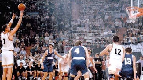 Christian Welp verwandelte am 4. Juli 1993 den entscheidenden Freiwurf zum EM-Titel für Deutschland