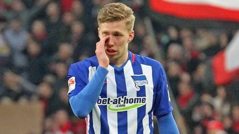 Mitchell Weiser weinte nach der Niederlage gegen Leverkusen bittere Tränen