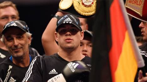 Vincent Feigenbutz vor seinem Fight gegen Giovanni De Carolis