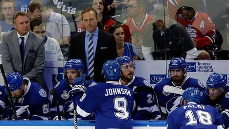 Jon Cooper und seine Tampa Bay Lightning wollen den Ausgleich