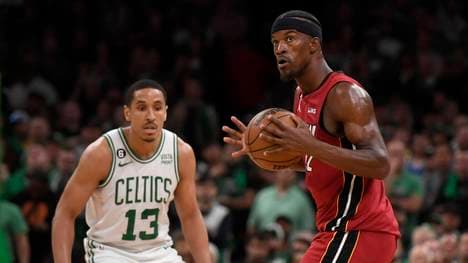 Jimmy Butler war der Best Scorer im Spiel 1 bei den Miami Heat