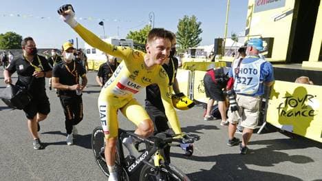 Tadej Pogacar führt die Tour vor dem letzten Rennen an