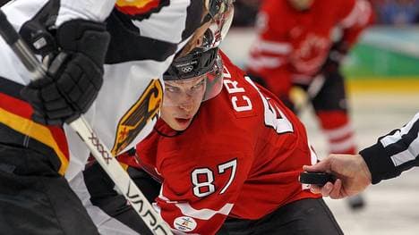Sidney Crosby trifft am Dienstag mit Kanada auf das DEB-Team