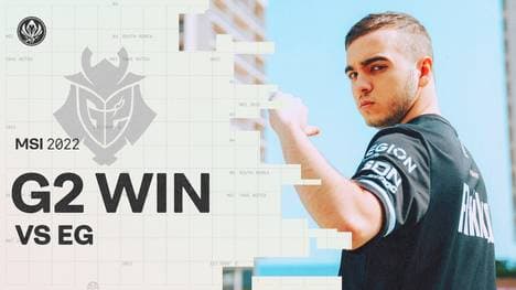 3 von 3: G2 ist beim MSI nach wie vor ungeschlagen