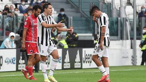 Paulo Dybala musste schon früh ausgwechselt werden