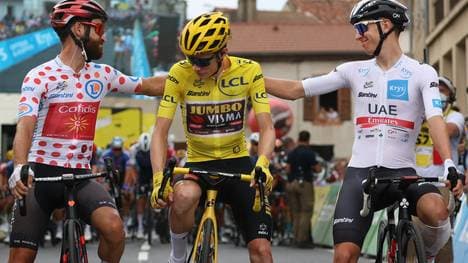 Prominente Gesellschaft für Simon Geschke (l.)