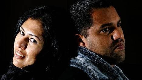 Haben sich damals in die Haare bekommen: Ailton und seine Frau.