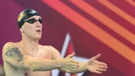 Lukas Märtens bei den Finals in Hannover