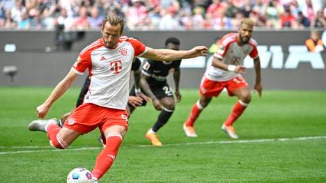 Harry Kane beim Strafstoß