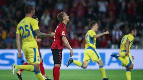 SC Freiburg v NK Domzale - UEFA Europa League Third Qualifying Round: First Leg