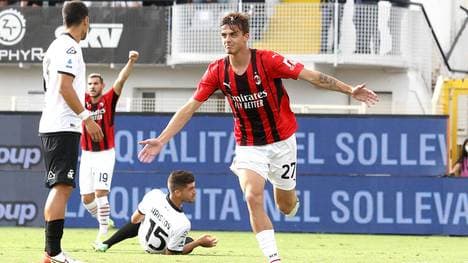 Daniel Maldini trifft gleich bei seinem Startelf-Debüt 