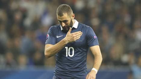 Frankreichs Karim Benzema