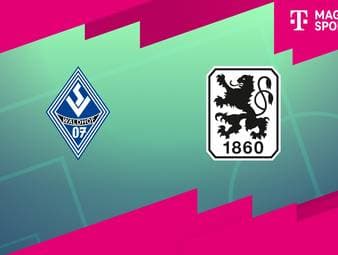 SV Waldhof Mannheim - TSV 1860 München: Tore und Highlights | 3. Liga