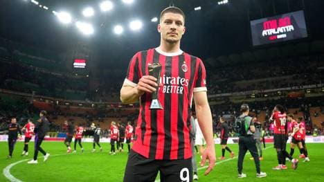 Luka Jovic kommt bei Milan nur selten zum Einsatz