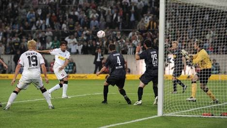 Igor de Camargos Treffer zum 1:0-Sieg für Borussia Mönchengladbach gegen den VfL Bochum.