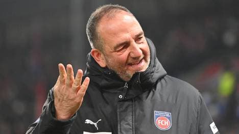 Frank Schmidt trainiert den Bundesligisten Heidenheim