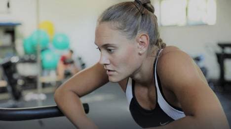 Sarah Vogel kämpft sich wieder zurück in ihr altes Leben