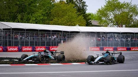 Hartes Duell zwischen George Russell und Kimi Antonelli