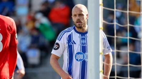 Teemu Pukki blamierte sich mit HJK Helsinki