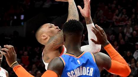 Dennis Schröder hatte mit OKC in Spiel eins das Nachsehen