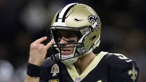 NFL: Drew Brees setzt seine Karriere bei New Orleans Saints fort, Drew Brees verlor mit den New Orleans Saints gegen die Los Angeles Rams
