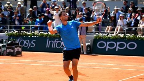 Dominic Thiem steht im Finale der French Open