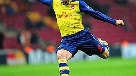 Lukas Podolski erzielte bei Galatasaray Istanbul einen Doppelpack