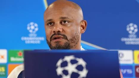 Bayern-Trainer Vincent Kompany 
