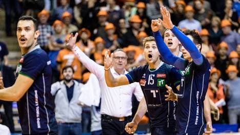 Die Alpenvolleys mussten eine überraschende Niederlage hinnehmen