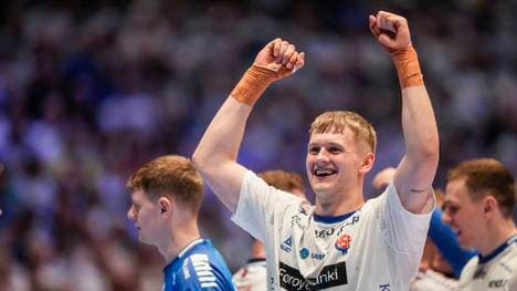 Die Färöer fuhren ihren ersten Sieg bei einer Handball-EM ein