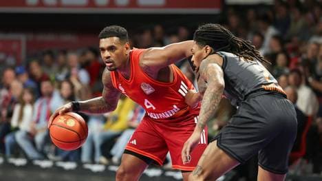 Münchens Topscorer: Xavier Rathan-Mayes (l.)