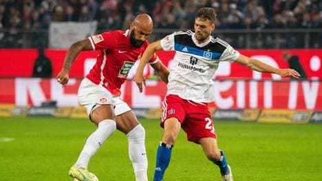 Der HSV und Kaiserslautern lieferten sich einen intensiven Fight