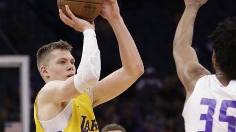 Moritz Wagner zeigte in den ersten Spielen für die Lakers gute Leistungen