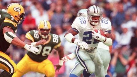 Emmitt Smith gehört zu den besten Running Backs der NFL-Geschichte