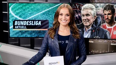 Nele Schenker führt durch Bundesliga Aktuell