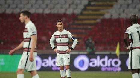 Cristiano Ronaldo und Portugal verspielen in Serbien drei Punkte