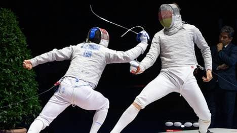 Frederic Kindler (r.) gewann in Genua Bronze