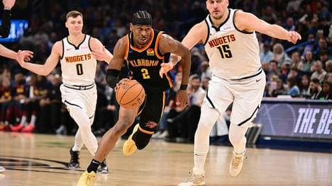 Shai Gilgeous-Alexander lässt Nikola Jokic stehen