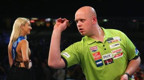 Michael van Gerwen führt die Tabelle in der Premier League an