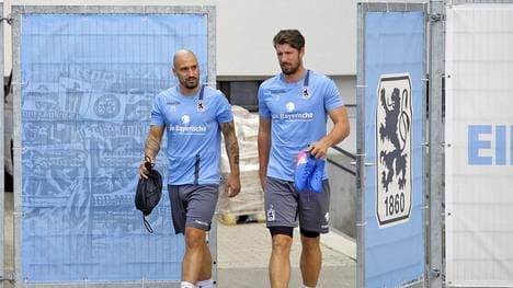 Timo Gebhart und Jan Mauersberger bei 1860 München