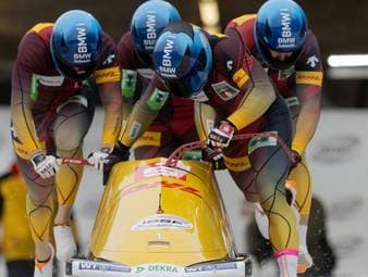 Drei Deutsche auf dem Podium