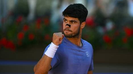 Carlos Alcaraz steht im Finale von Rom