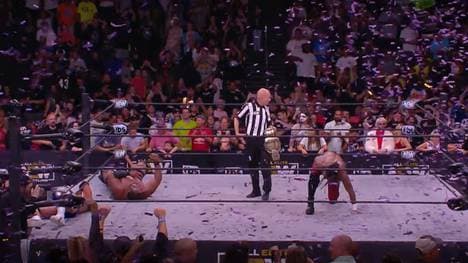 Keith Lee und Swerve Strickland kürten sich bei AEW Dynamite: Fyter Fest als neue Tag Team Champions