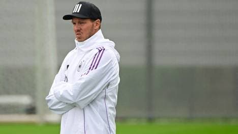 Nagelsmann beim Training in Herzogenaurach 