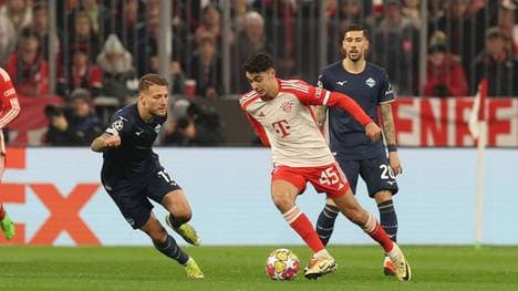 Alexandar Pavlovic überzeugte beim Sieg des FC Bayern gegen Lazio Rom