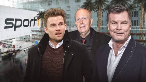 Daniel Baier und Reiner Calmund sind zu Gast im CHECK24 Doppelpass